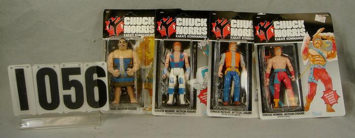 Appraisal: Lot of chuck Norris Action Figures kenner all mint on