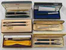 Appraisal: A mixed lot of pens ball points etc Including a