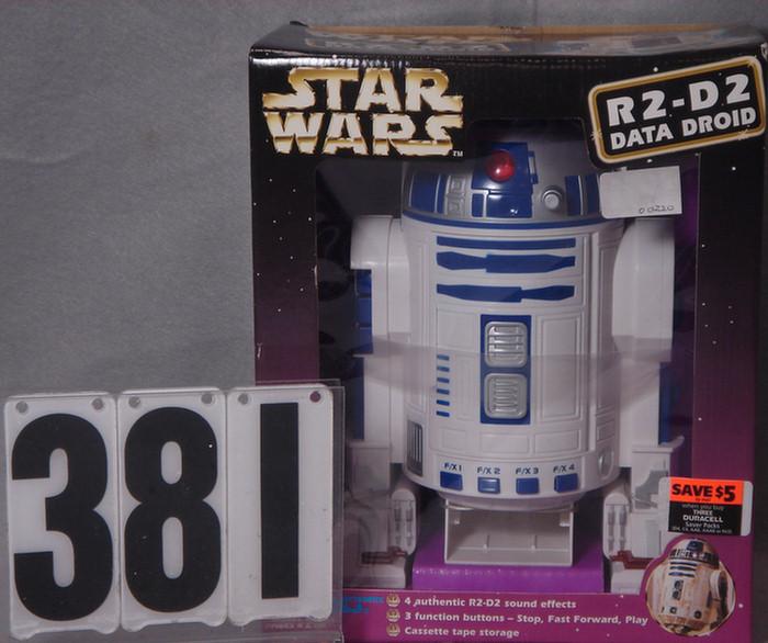 Appraisal: R D Star Wars Droid mint in original box Estimate