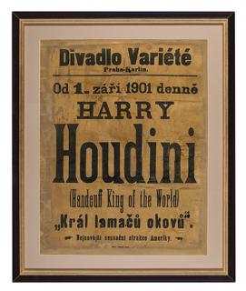 Appraisal: HOUDINI HARRY EHRICH WEISS Harry Houdini Handcuff King of the