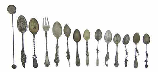 Appraisal: A Collection of American Sterling Silver Spoons of various makers