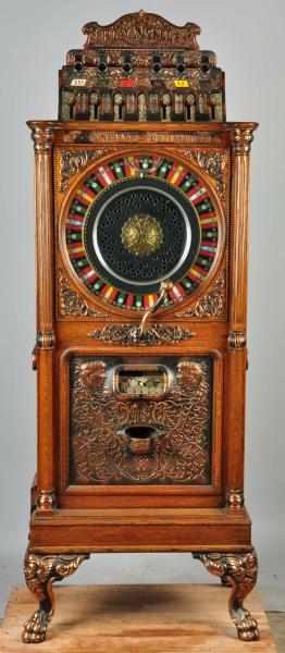 Appraisal: Caille's Centaur Upright Slot Machine Description Overall exceptional restoration to