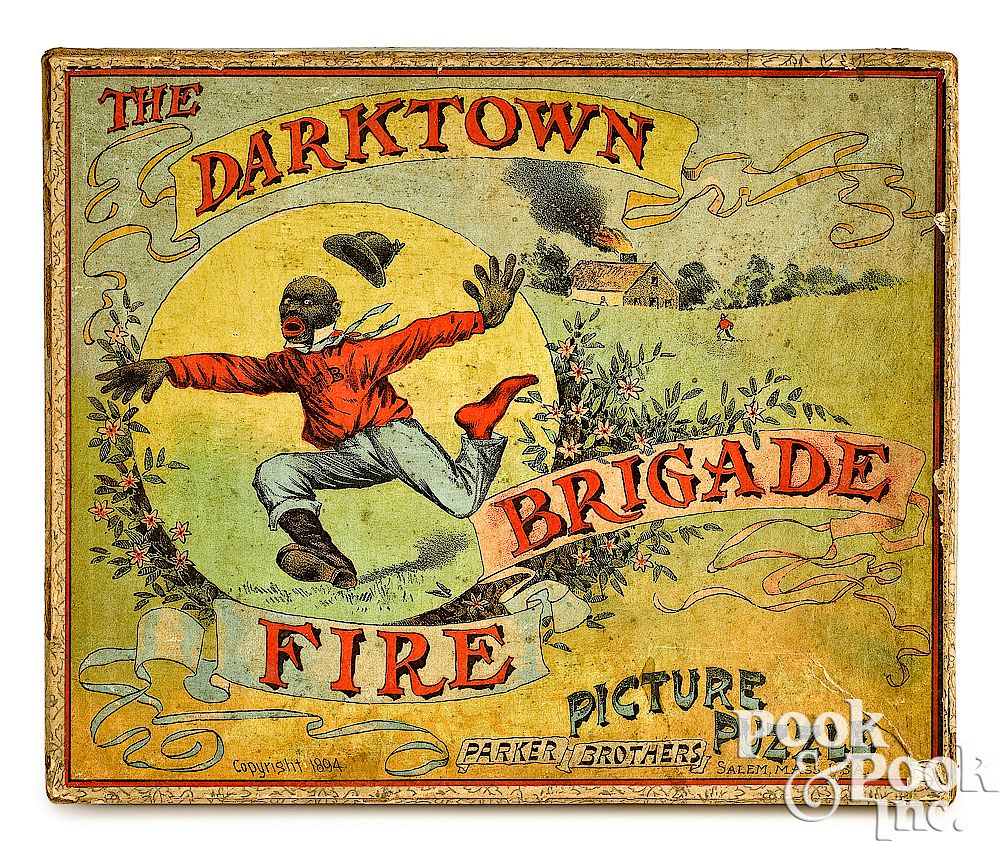 Appraisal: Parker Brothers Darktown Fire Brigade puzzle Parker Brothers Darktown Fire