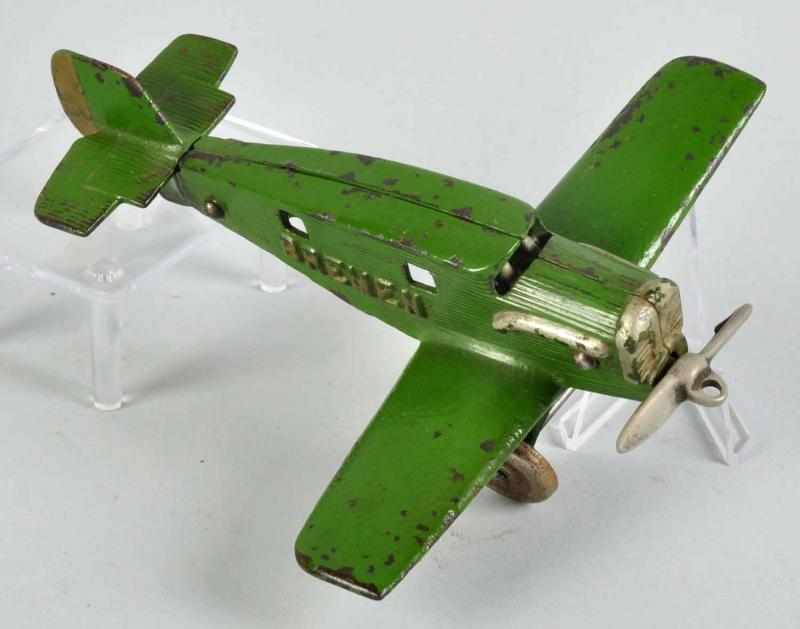 Appraisal: Cast Iron Hubley Bremen Airplane Toy Description American Smaller size