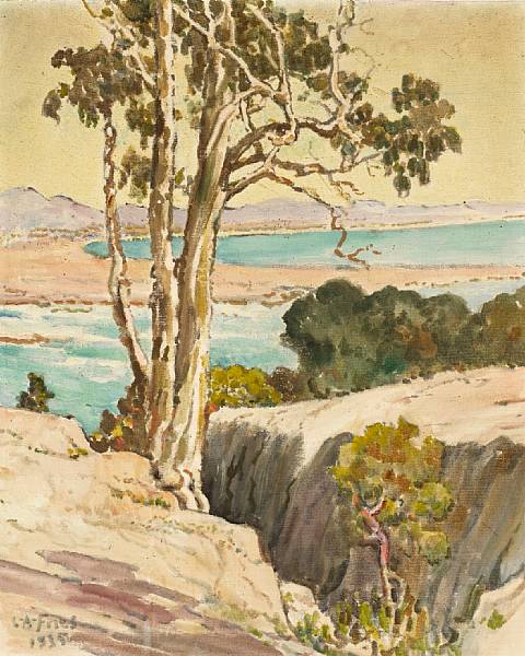 Appraisal: Charles A Fries American - From Point Loma signed and