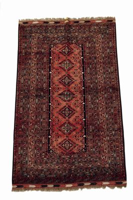 Appraisal: A Tekke type small rug x in x cm