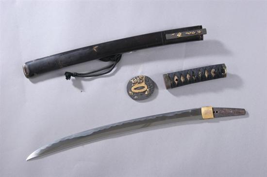 Appraisal: JAPANESE SWORD WAKIZASHI Circa th century Blade bizen sada taka