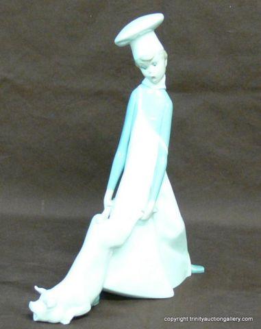 Appraisal: Lladro Cook in Trouble Figurine - Authentic - Issued in