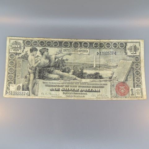 Appraisal: U S Silver Certificate educational series