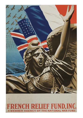 Appraisal: VARIOUS ARTISTS WORLD WAR II Group of posters Sizes vary