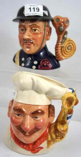 Appraisal: Royal Doulton Intermediate sized Character Jogs The Chef D and