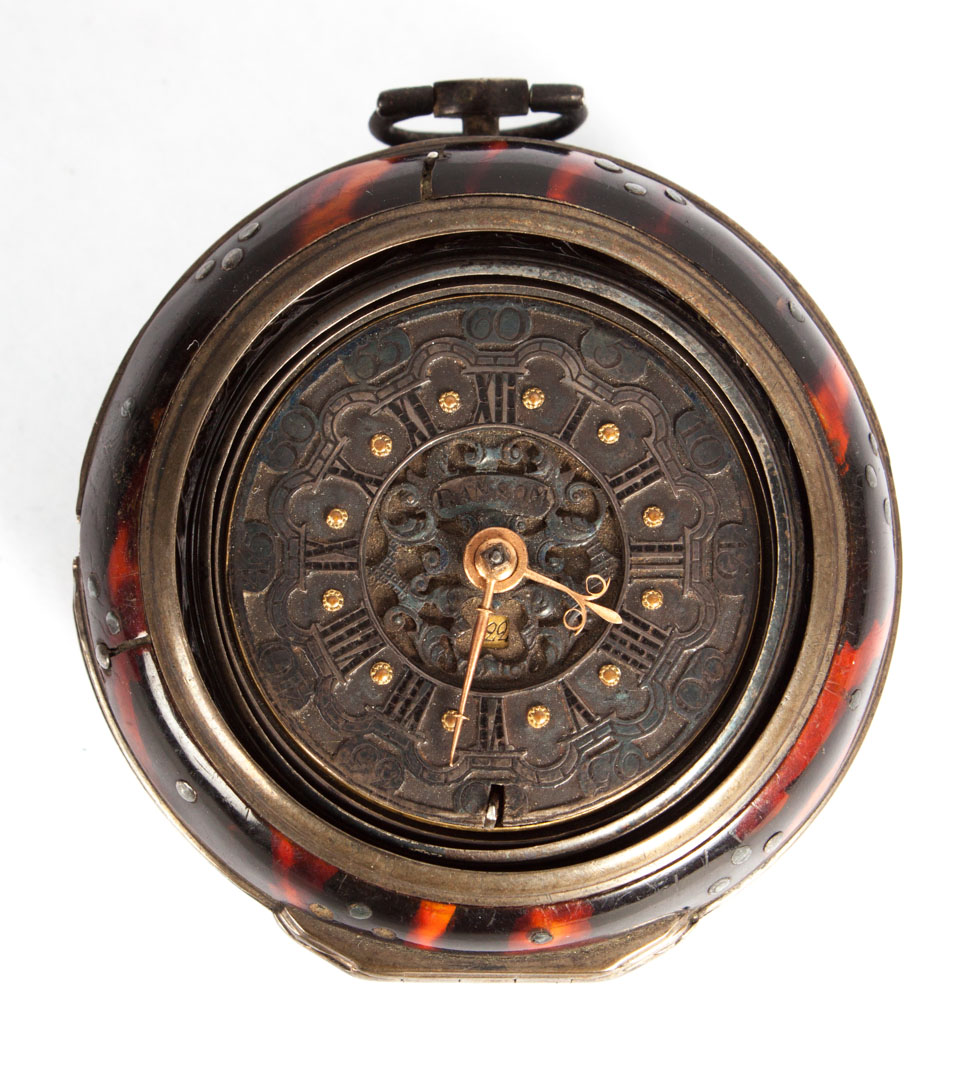 Appraisal: English Baroque pair case pocket watch J Ransom London with