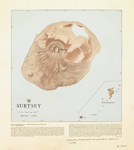 Appraisal: George Brecht American b Involuntary Displacement of the Geographical Center