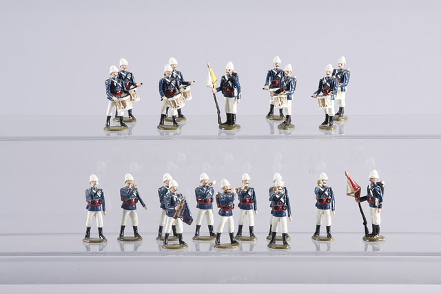 Appraisal: A similar lot of metal figures representing French Infantry Indo-China