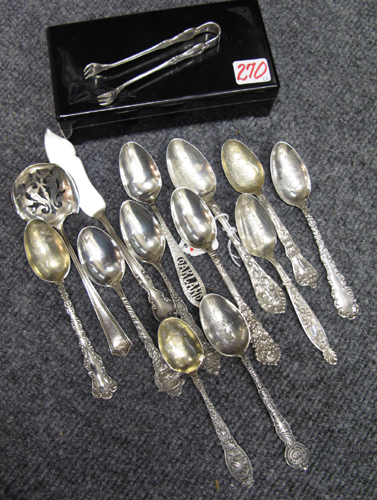 Appraisal: COLLECTORS GROUP OF STERLING SILVER SPOONS et al Two are