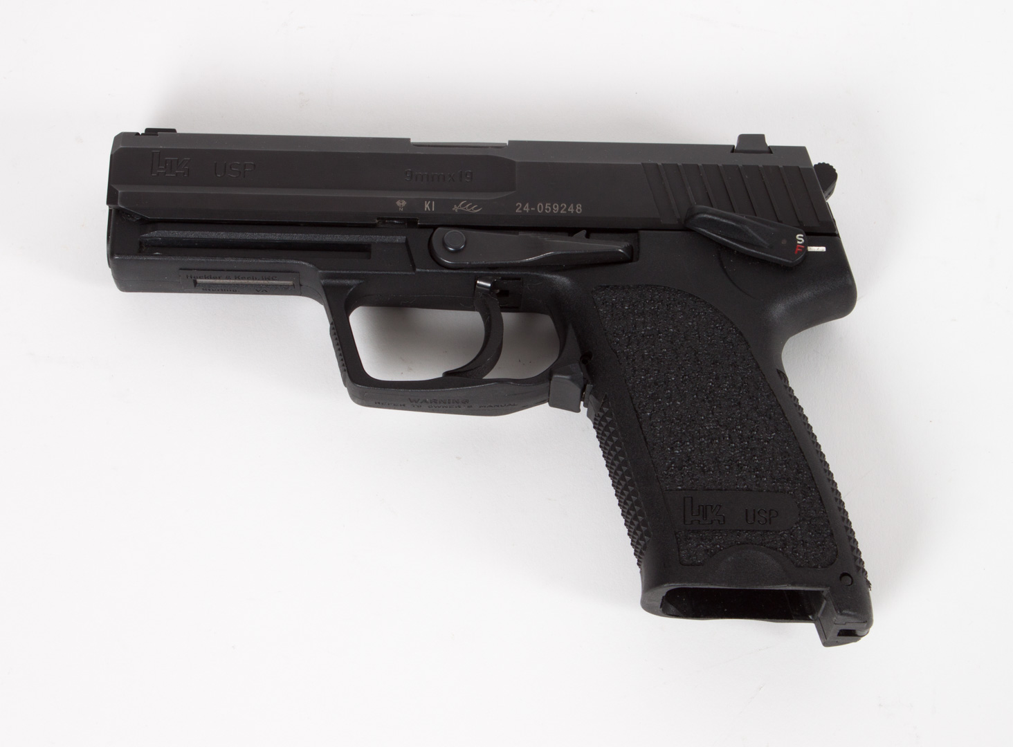 Appraisal: H K Heckler Koch USP Semi-Automatic Pistol serial - mm