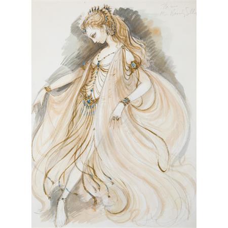 Appraisal: Carl Toms British - Costume Design for Beverly Sills in