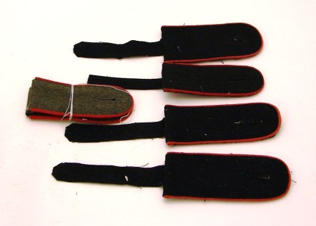 Appraisal: Lot consists of matching pair of shoulder boards and mismatched