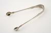 Appraisal: SUGAR TONGS - th C American coin silver sugar tongs