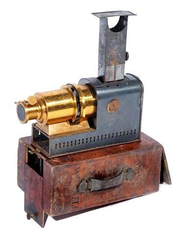 Appraisal: A VICTORIAN MAGIC LANTERN by W F Snell of Marsh