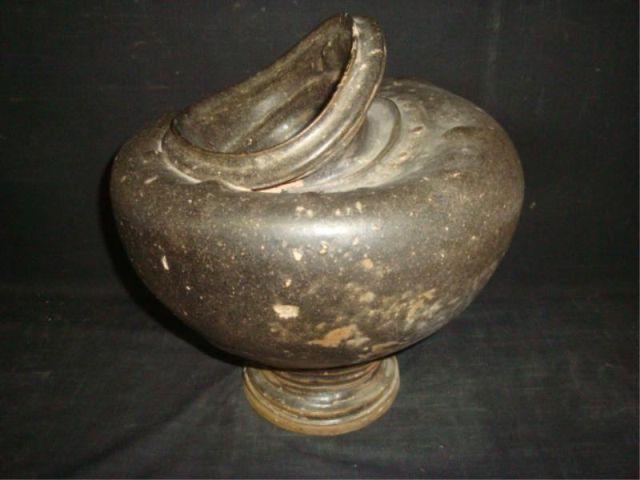 Appraisal: th Cent Southeast Asian Stoneware Kiln Waster Old label from