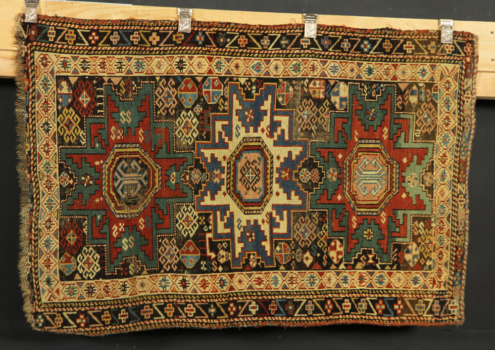 Appraisal: - th C Caucasian Dargazan Carpet th century Caucasian Dargazan