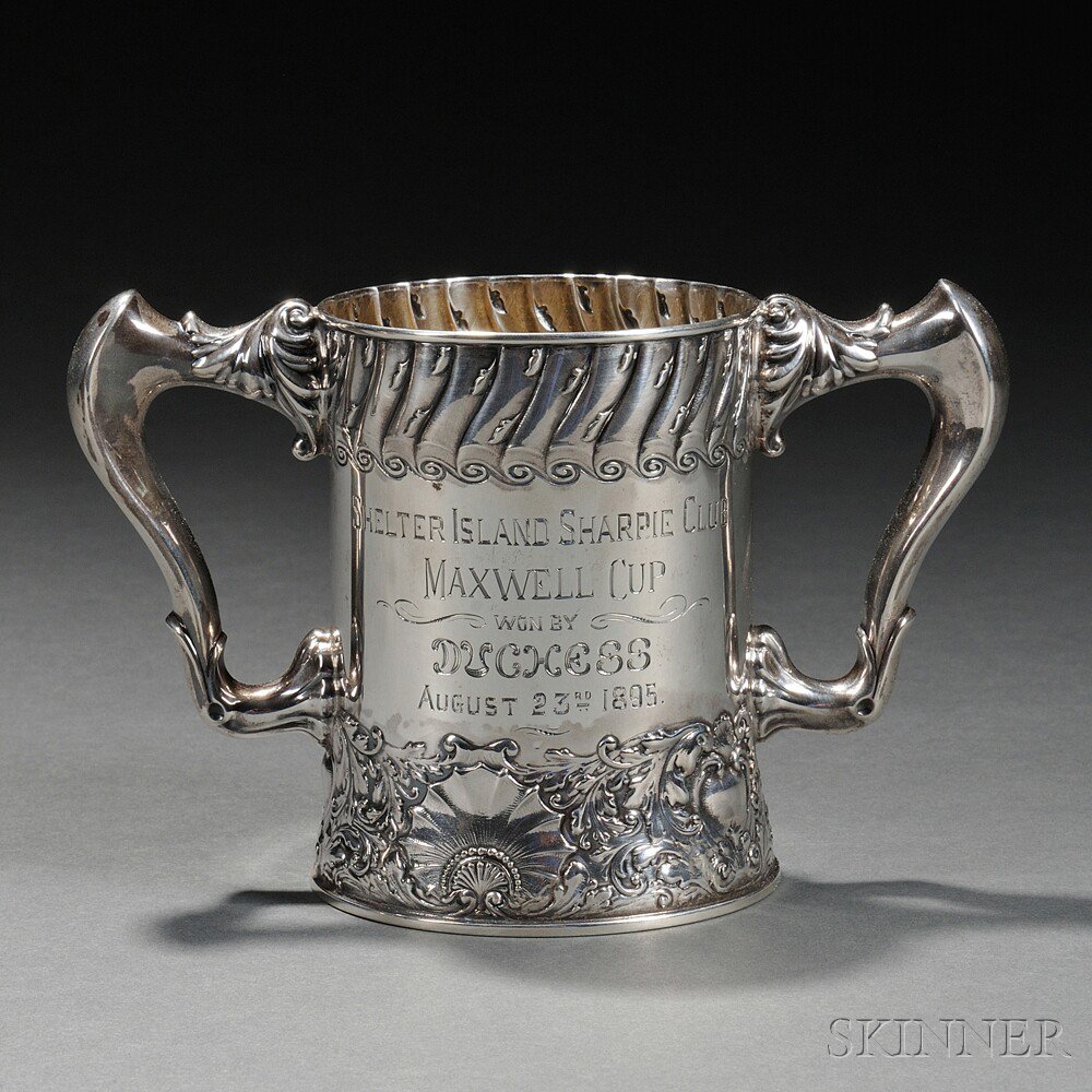 Appraisal: Gorham Sterling Silver Shelter Island Sharpie Club Trophy Cup Providence