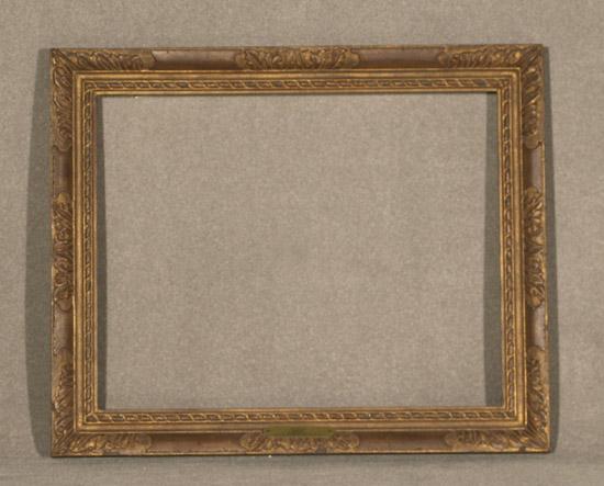 Appraisal: Louis XV Style Giltwood Frame th Century Sight size x