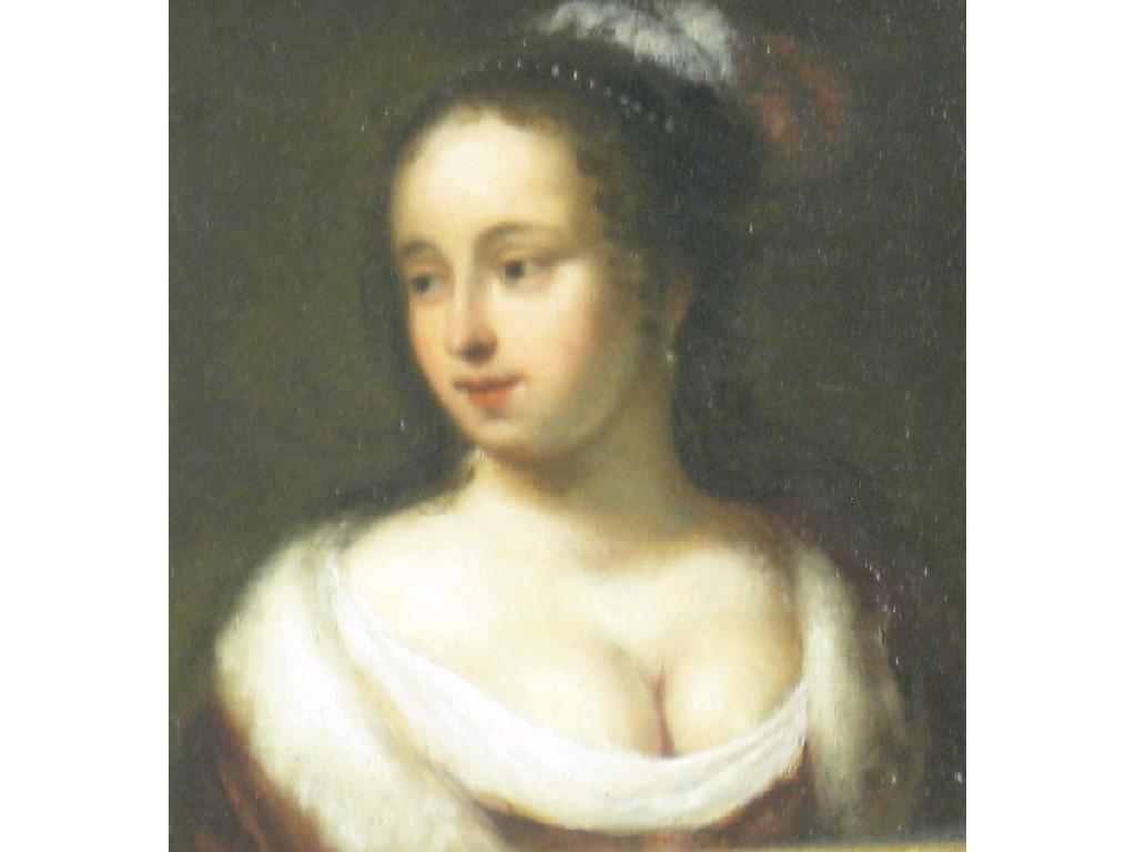 Appraisal: MANNER OF WILLEM DROST - Portrait of a Lady bust-length