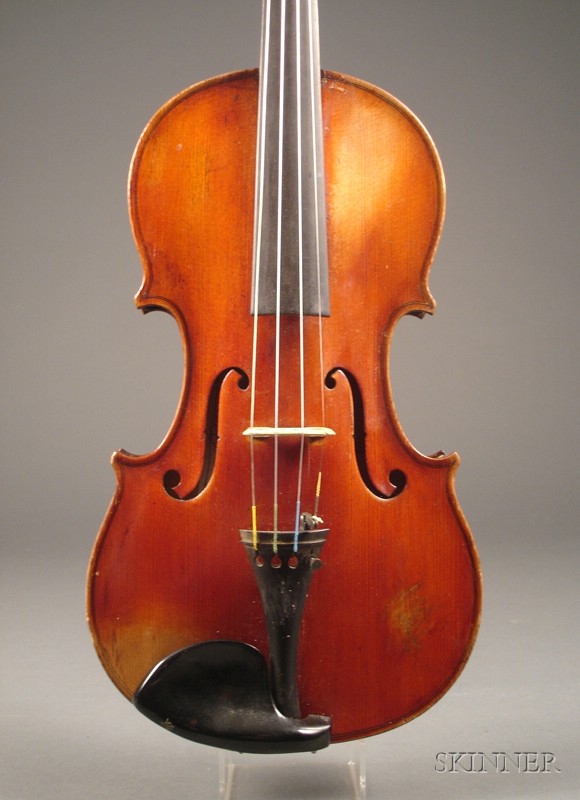 Appraisal: Modern Violin labeled GIUSEPPE ORNATI FECE IN MILANO ANNO length