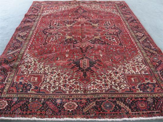 Appraisal: Persian Heriz Rug ' x '