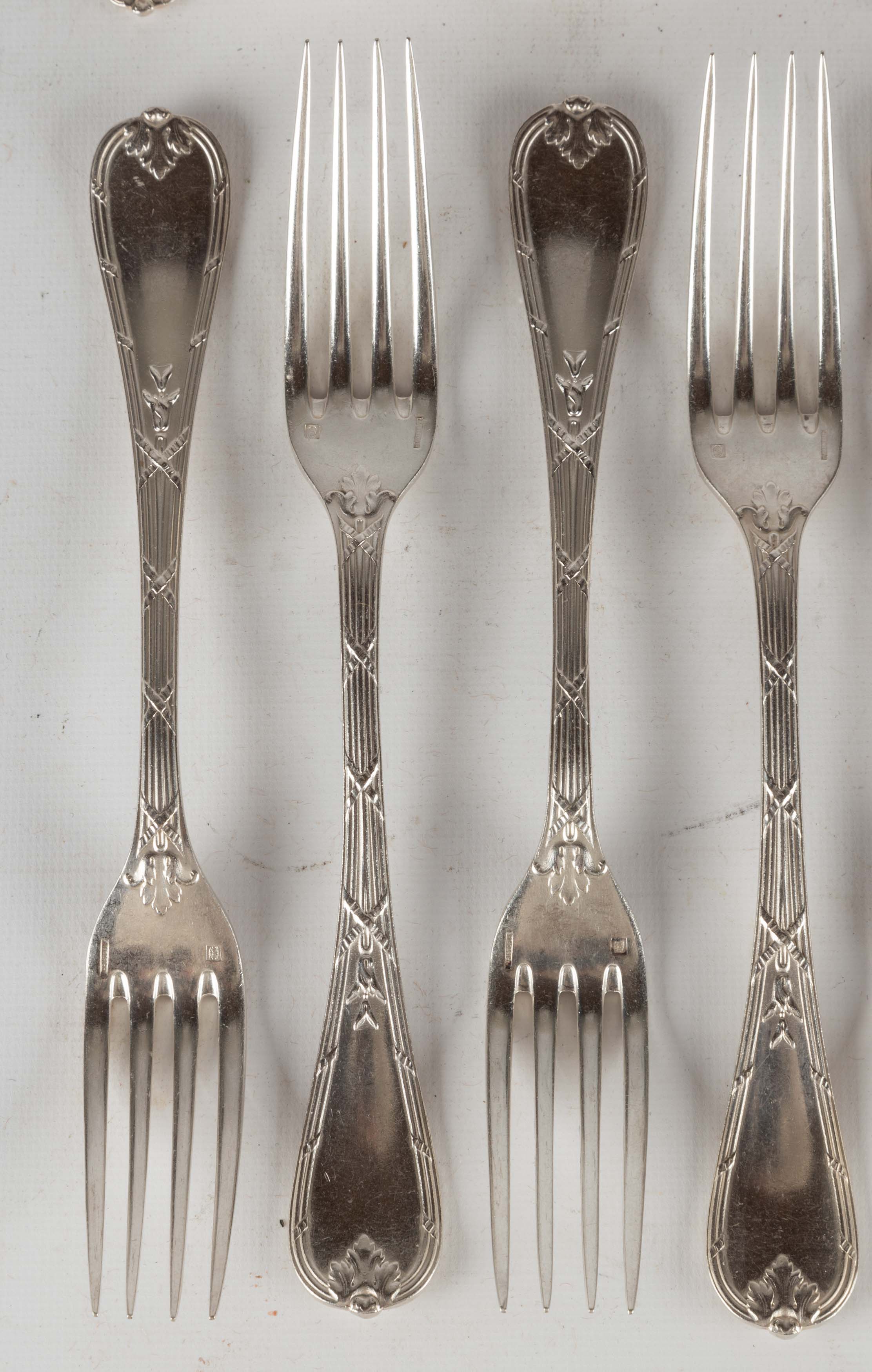 Appraisal: CHRISTOFLE SILVER PLATE FLATWARE Christofle Silver Plate Flatware