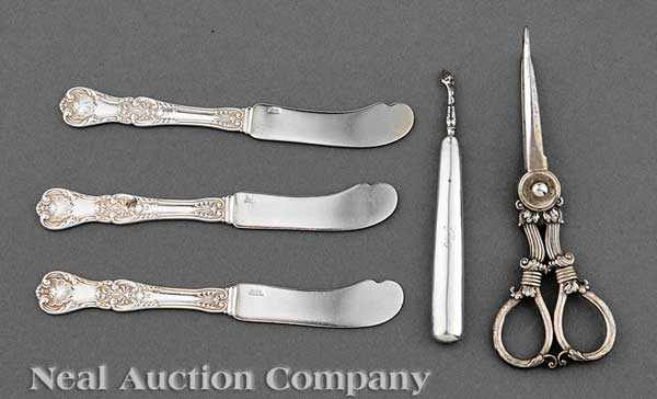 Appraisal: A Group of Small Tiffany Co Sterling Silver including a