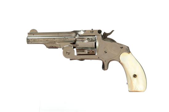 Appraisal: SMITH AND WESSON FIRST MODEL ''BABY RUSSIAN'' REVOLVER WITH BOX