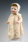 Appraisal: DOLL - Bisque head character baby made in Germany JDK