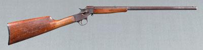 Appraisal: Stevens Crack Shot No rifle caliber serial number reblued in