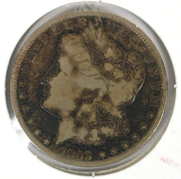 Appraisal: Key Date -O Morgan Dollar VG F Condition