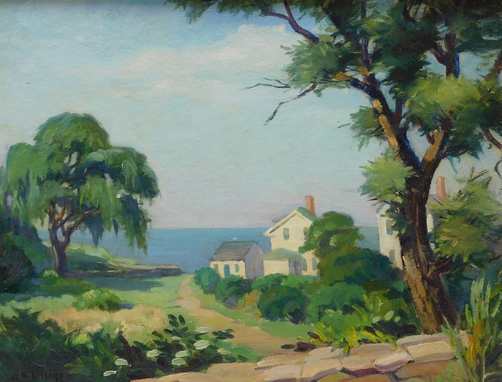 Appraisal: Kay Kellogg New England Landscape Painting Kay Kellogg New England