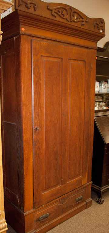 Appraisal: Victorian walnut armoire Estimate - No condition report supplied