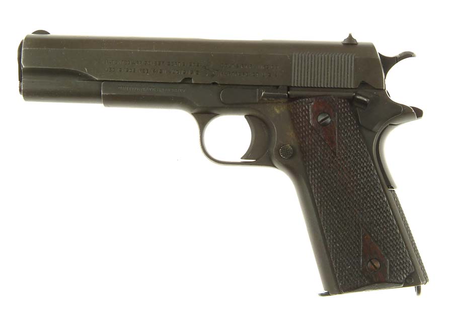 Appraisal: COLT MODEL U S ARMY SN Cal rnd bbl The