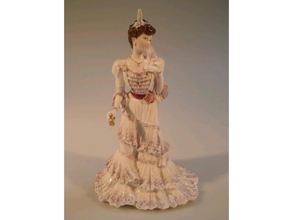 Appraisal: A Coalport figure from the Golden Age series Eugenie limited