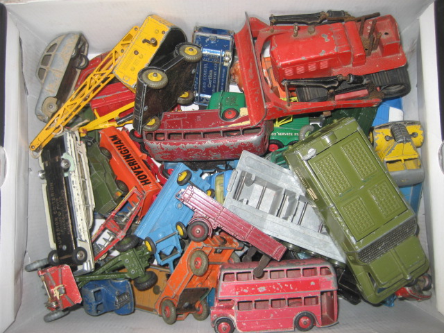 Appraisal: Twenty one Dinky mainly commercial and sixteen Corgi and other