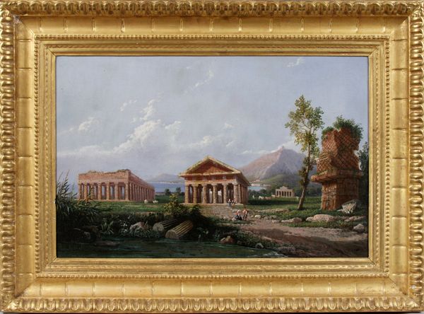 Appraisal: Signed William Stanley Haseltine American - view of Roman ruin