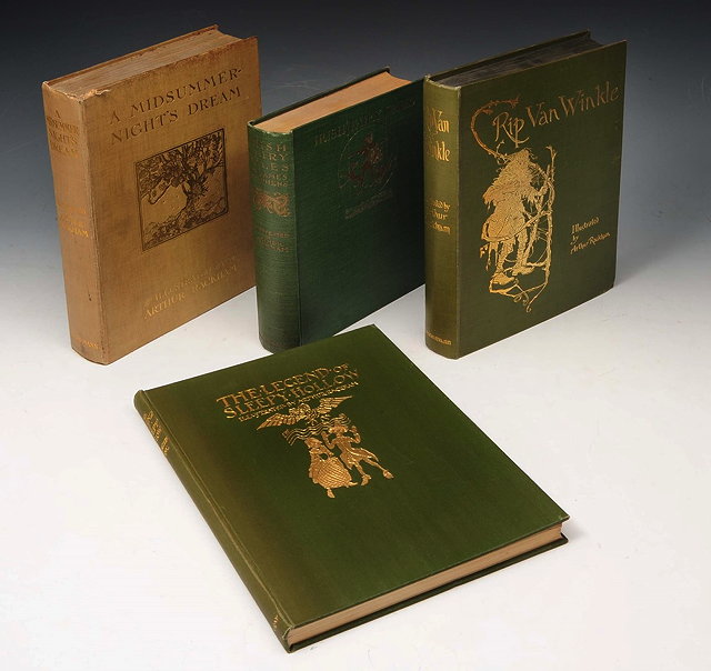 Appraisal: RACKHAM Arthur Rip Van Winkle by Washington Irving Heinemann to