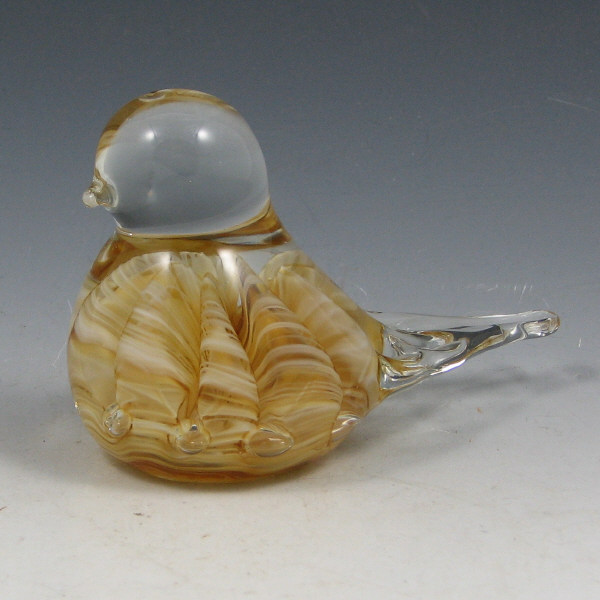 Appraisal: St Clair Joe Bird Paperweight Joe St Clair bird paperweight