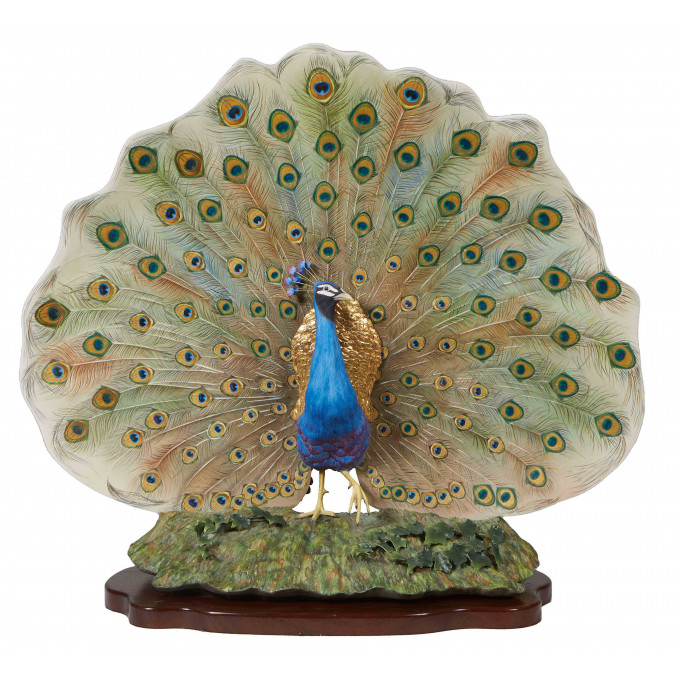 Appraisal: Boehm Porcelain Figure Dance of the Proud Peacock No Limited