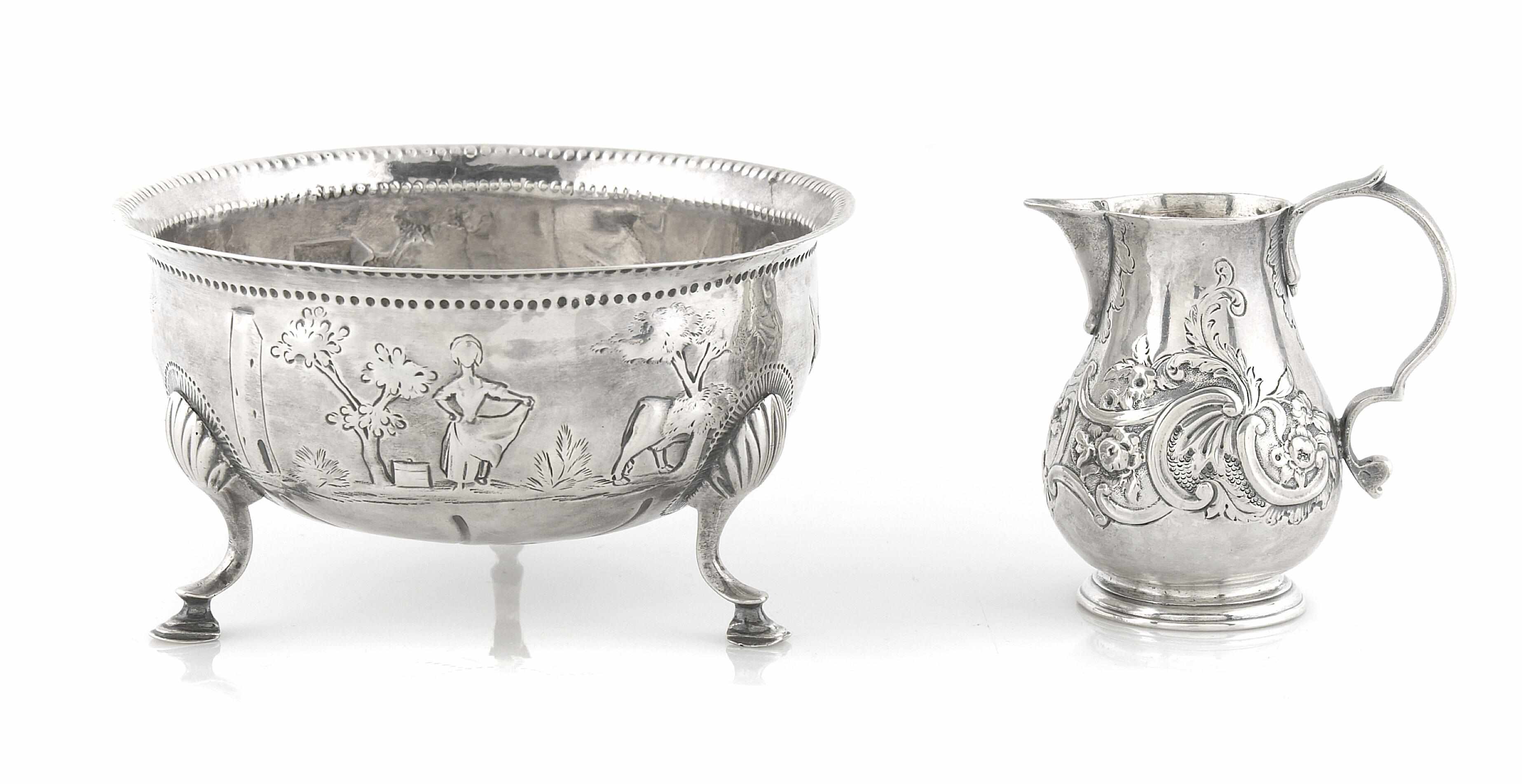 Appraisal: An Irish George III sterling silver sugar bowl Matthew West