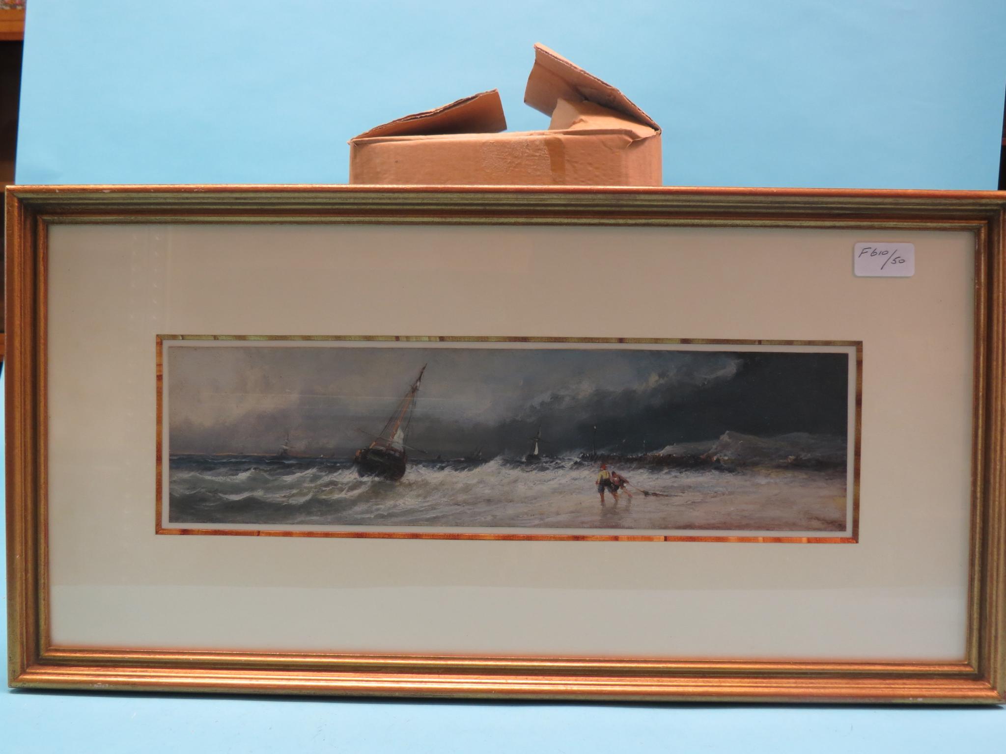 Appraisal: Attributed to William Durrant Ready - - oil on paper