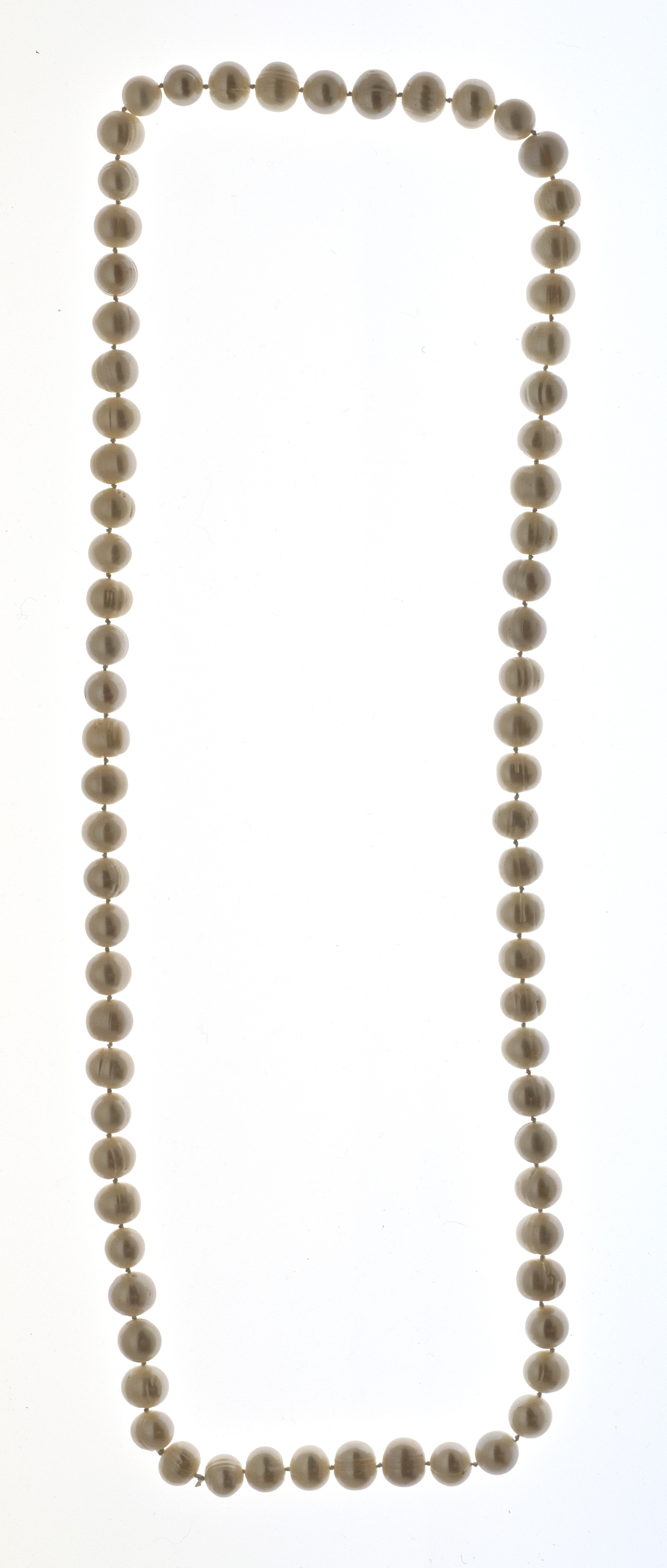 Appraisal: STRING OF BAROQUE PEARLS Approximately mm Length overall ConditionUndamaged