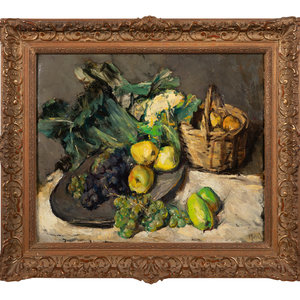 Appraisal: Christine Moret Dutch - Still Life with Fruit oil on